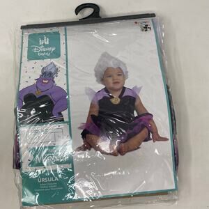 Disney Baby The Little Mermaid Infant Ursula Dress Costume Size 12-18 Months